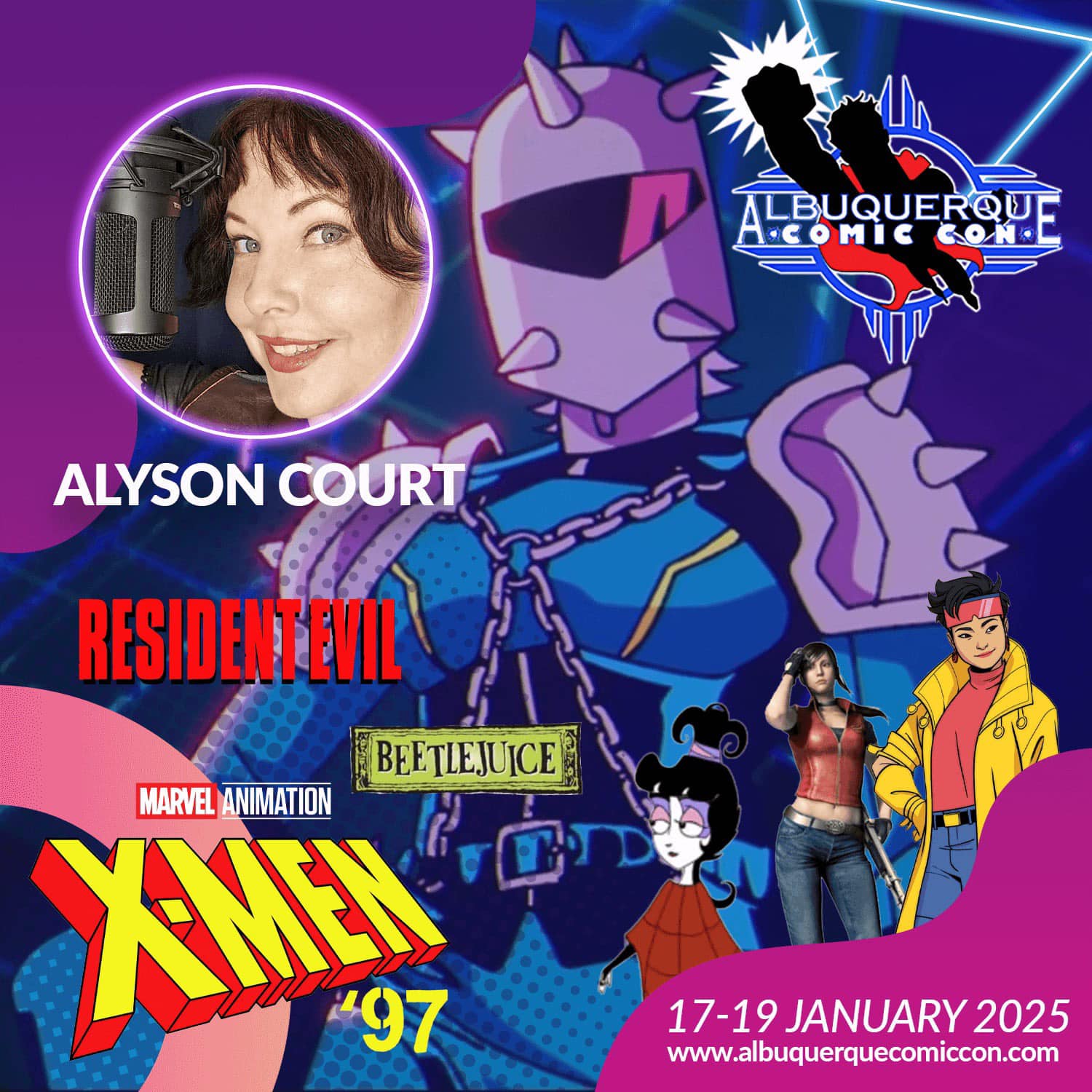 Alyson Court Official Autograph Mail-In Service - Albuquerque Comic Co