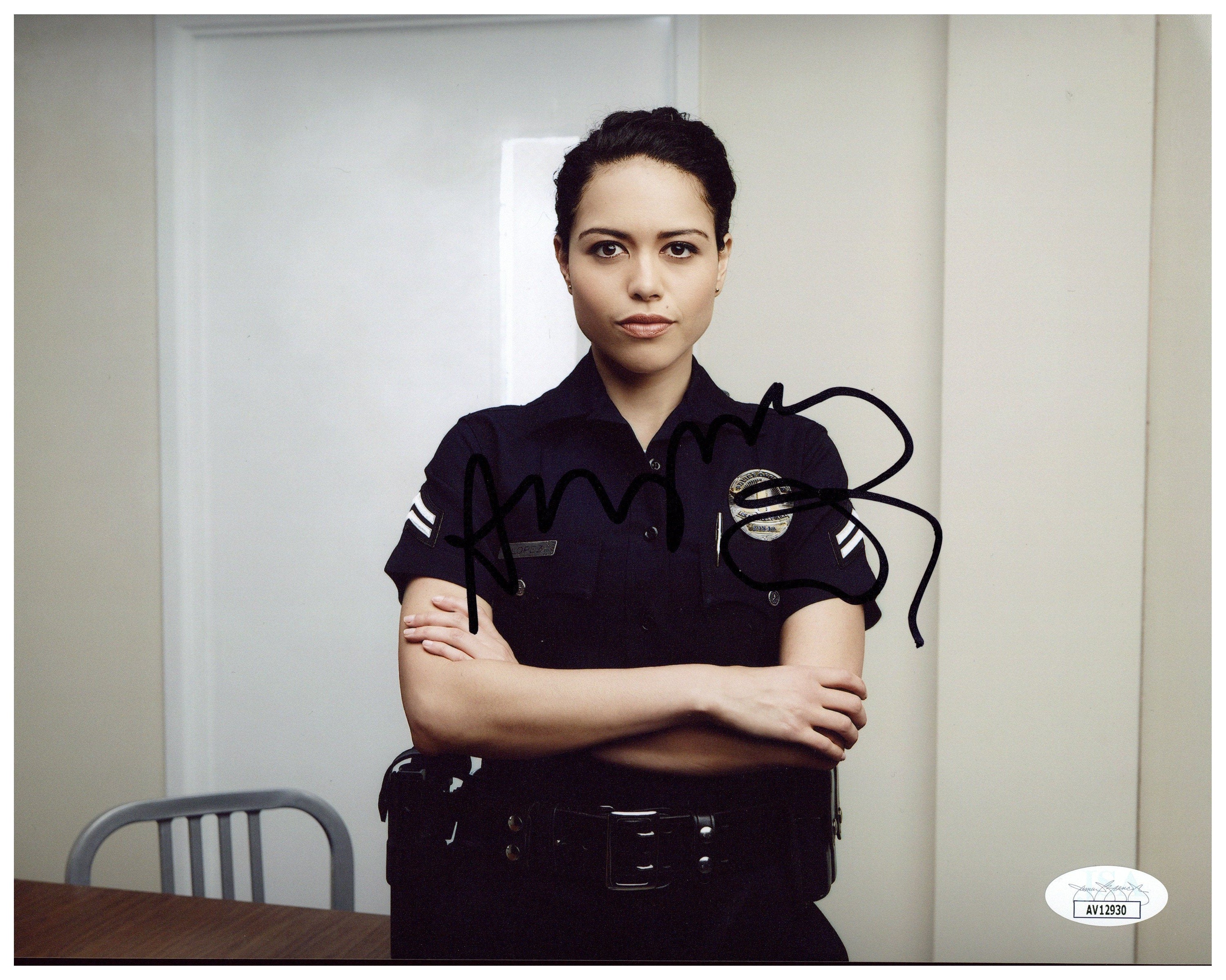 Alyssa Diaz Signed 8x10 Photo The Rookie Autographed JSA COA Zobie alyssa-diaz-signed-8x10-photo-the-rookie-autographed-jsa-coa-zobie