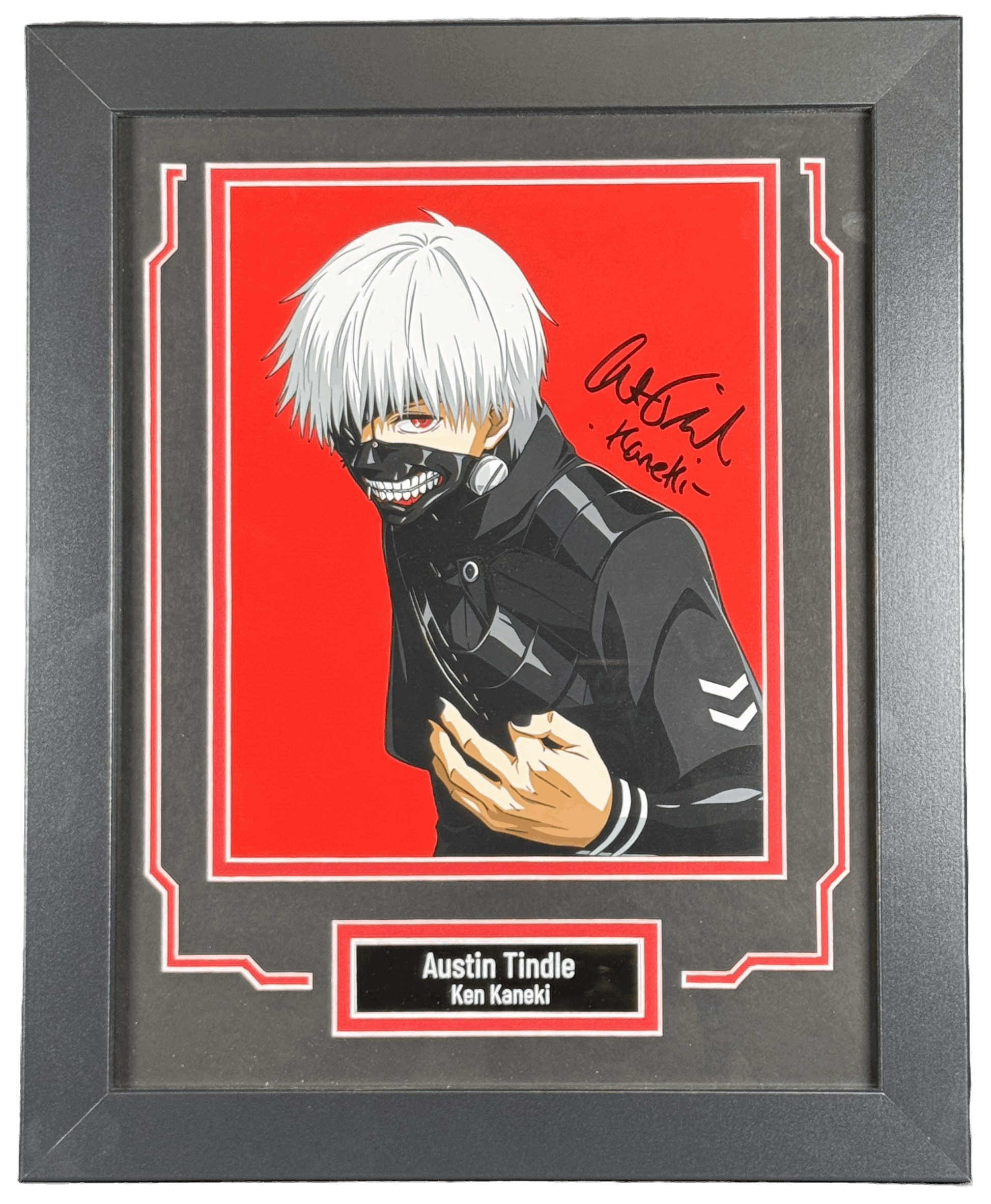 Austin Tindle Signed Custom Framed 8x10 Photo Tokyo Ghoul Austin Tindle Signed Custom Framed 8x10 Photo Tokyo Ghoul