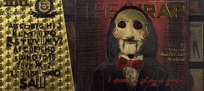 Billy the Puppet Gold Bank Note Prop - SAW