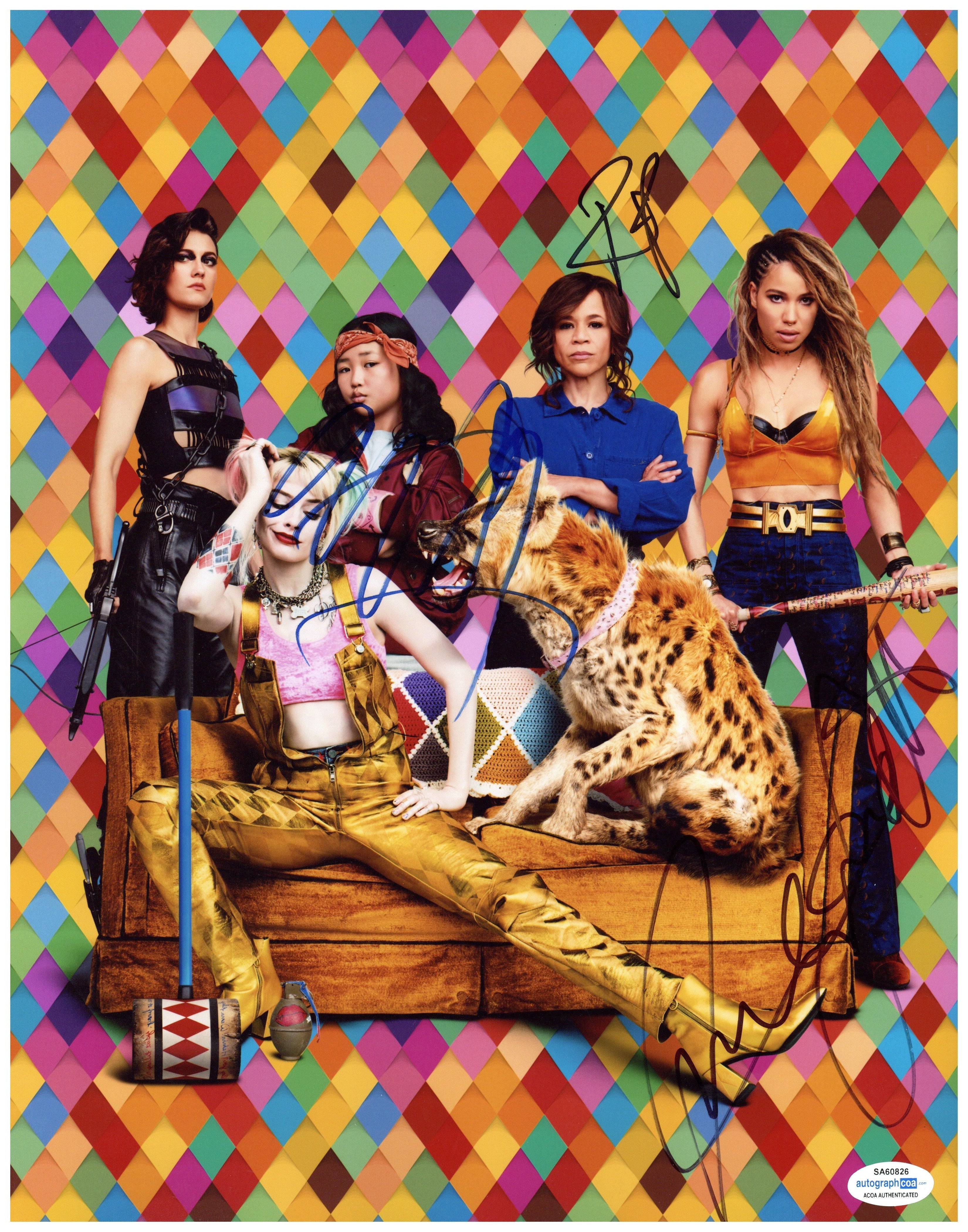 Birds Of Prey Cast Piece X3 Signed 11x14 Ella Jurnee Smollett Bell Ros birds-of-prey-cast-piece-x3-signed-11x14-ella-jurnee-smollett-bell-ros