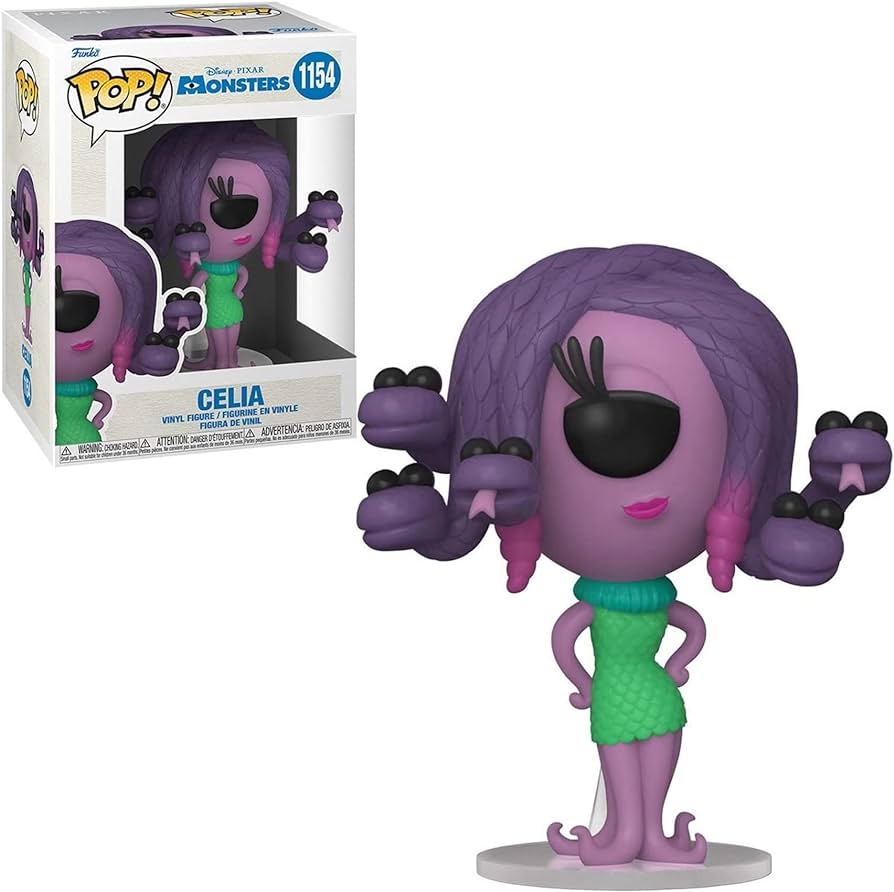 receptionist from monsters inc Funko POP Celia #1154 Disney Monsters Inc Vinyl Figure – Zobie Productions
