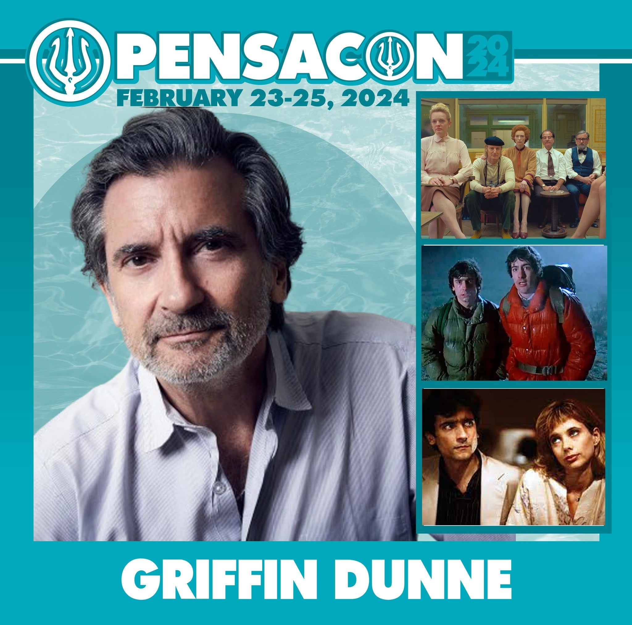 Griffin Dunne Official Autograph MailIn Service Pensacon 2024