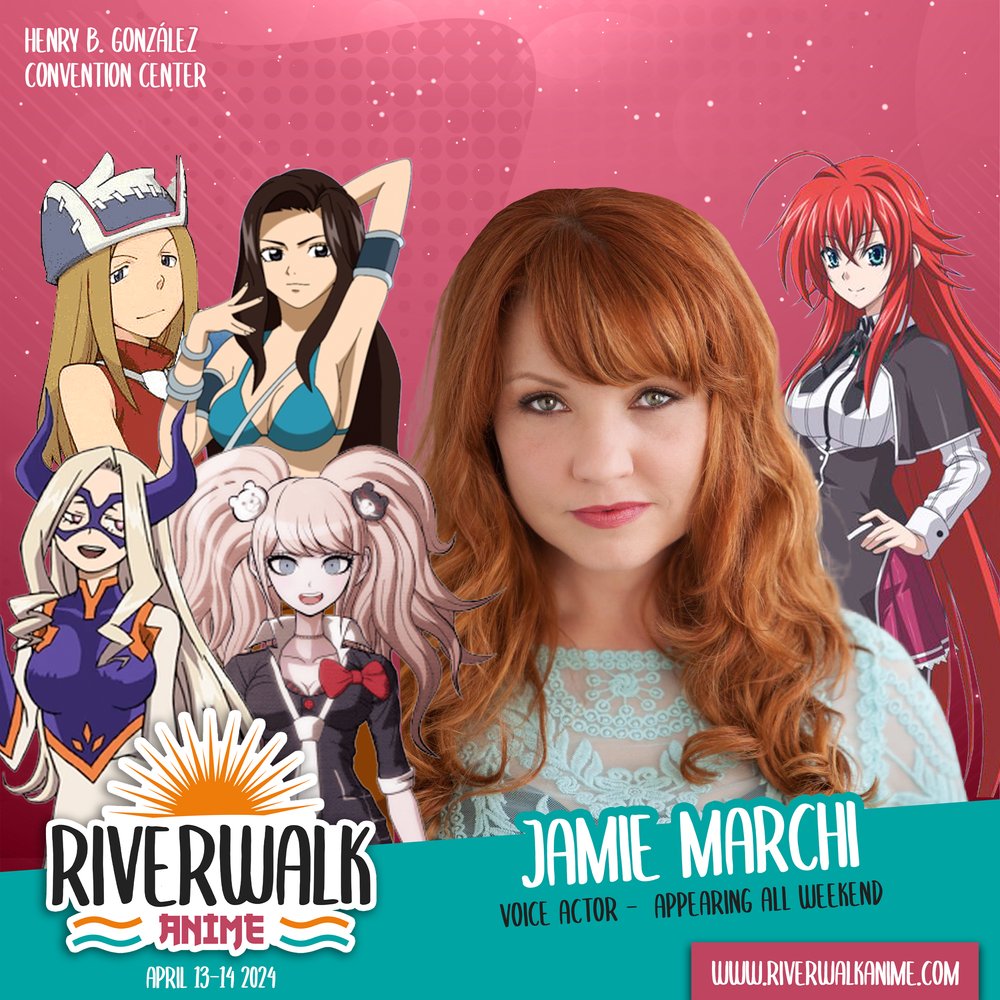 Jamie Marchi Official Autograph MailIn Service Riverwalk Anime 2024