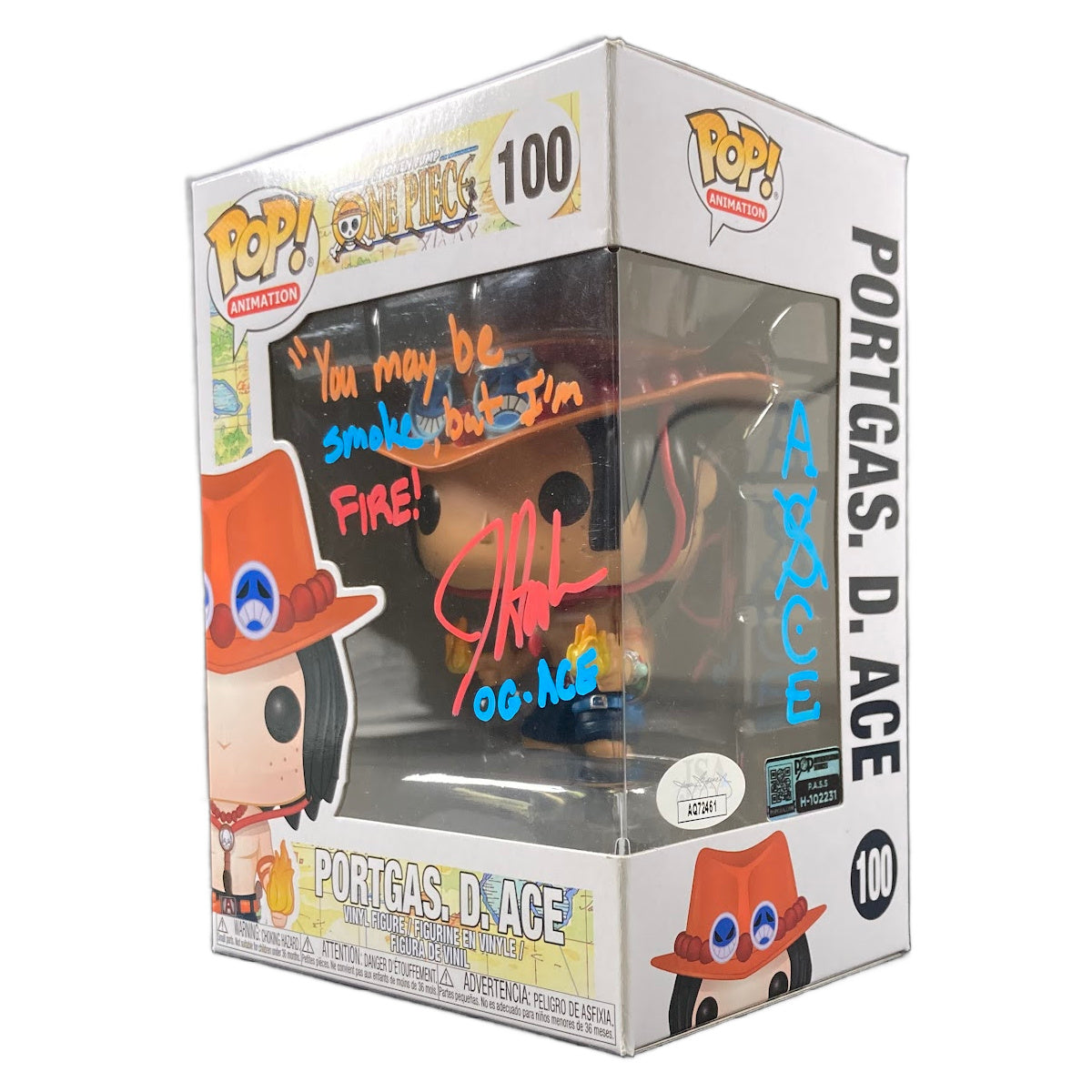 Figurine POP! Portgas D. Ace (100) par Funko - One Piece