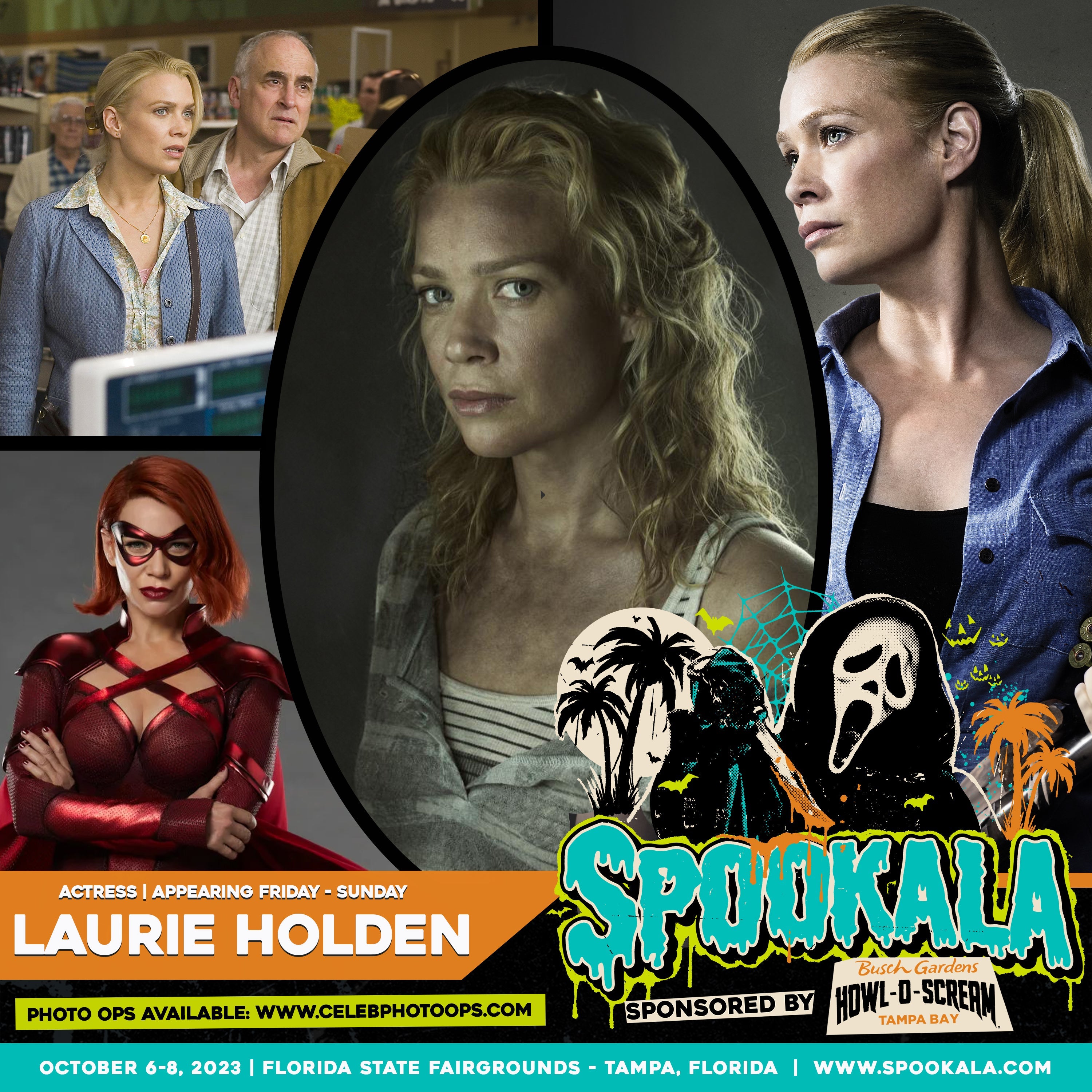 Laurie Holden Official Autograph MailIn Service Spookala Tampa 2023