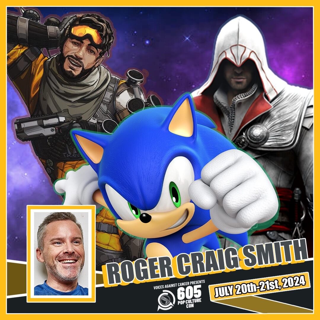 Roger Craig Smith Official Autograph Mail-In Service - Voices Against Cancer 605 Con 2024