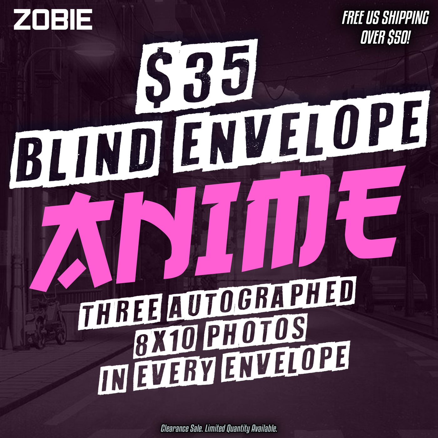 SPECIAL $35 Blind Envelopes - Anime