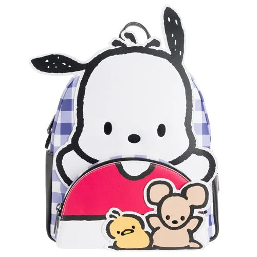 Sanrio Pochacco Cosplay Plaid Mini-Backpack - Loungefly EE Exclusive