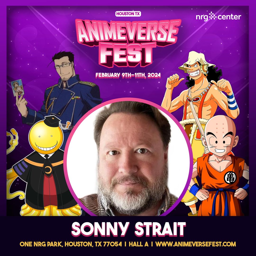 Sonny Strait Official Autograph MailIn Service AnimeVerse Fest 2024