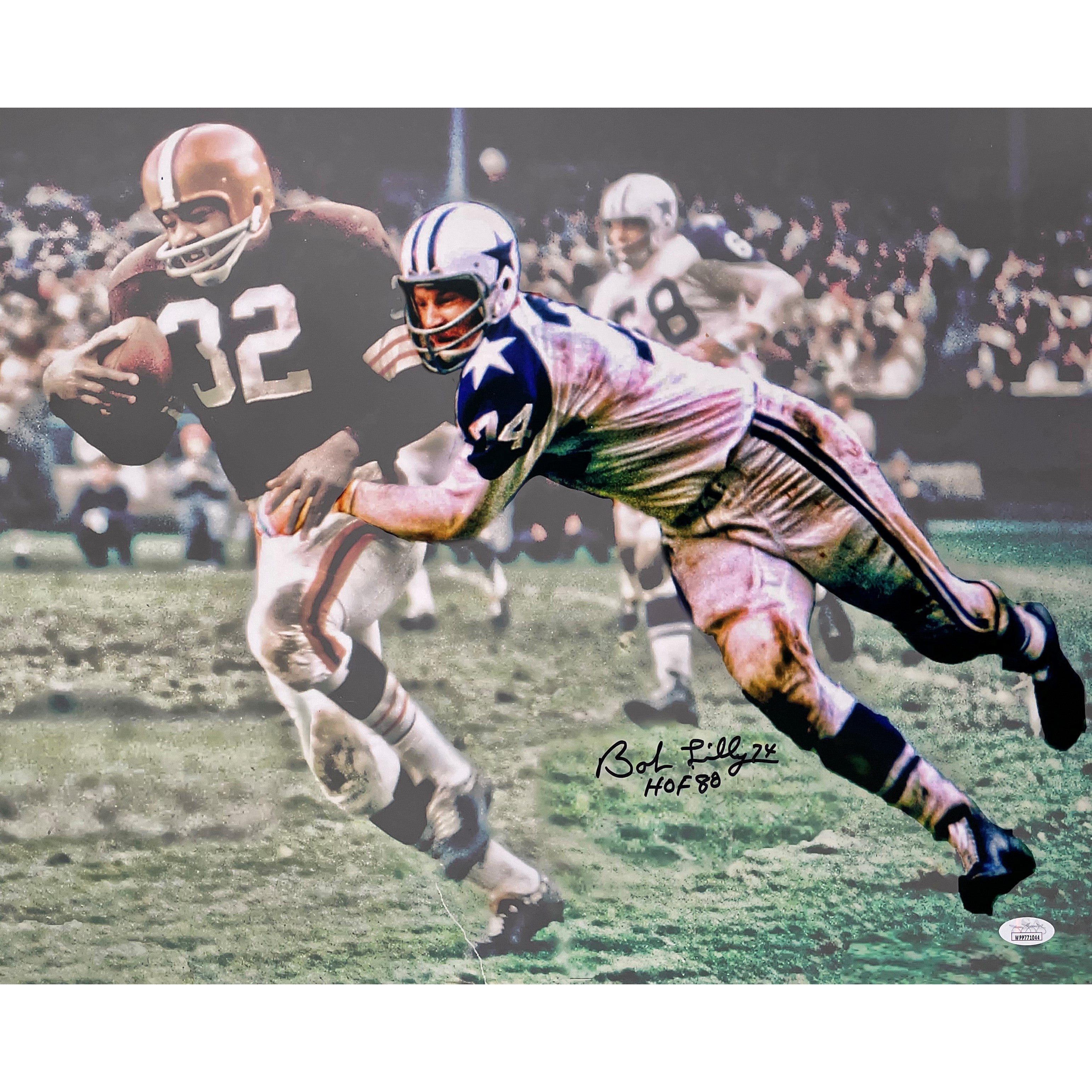 SALE Bob Lilly Autograph 16x20 Photo Dallas Cowboys HOF Signed JSA COA –  Zobie Productions