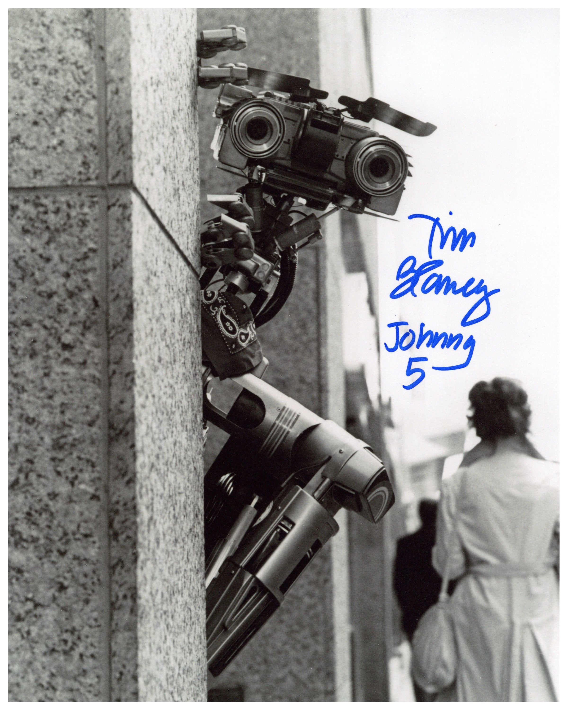geni Gedehams jeg er enig Tim Blaney Signed 8x10 Photo Short Circuit Autographed Zobie COA Z6 – Zobie  Productions
