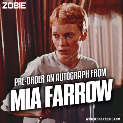 Mia Farrow Autograph Signing