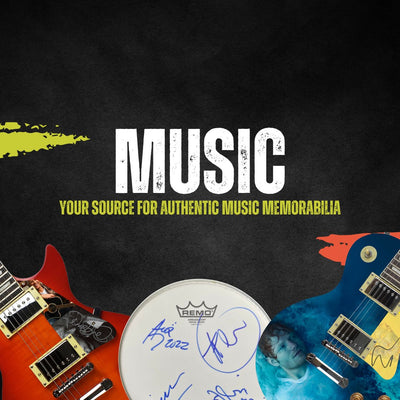 Musician Autographs | Music Memorabilia | Concert Merch