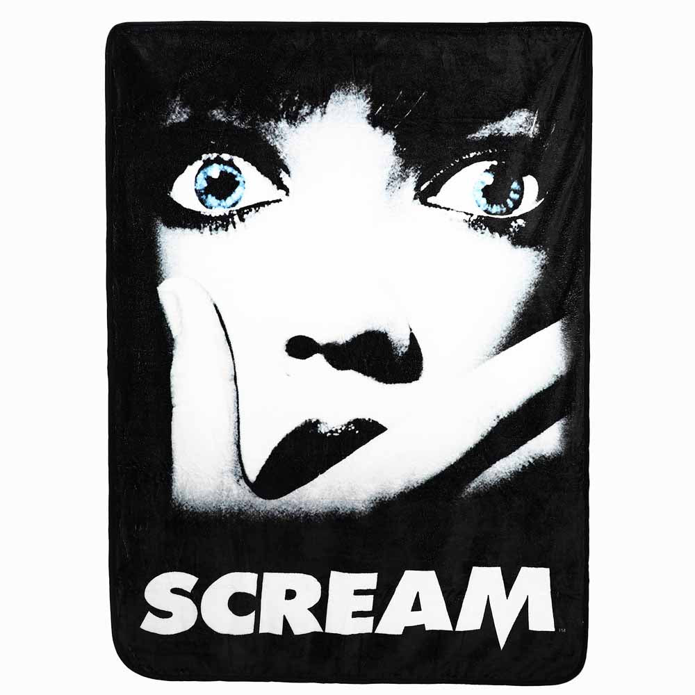 SCREAM FLEECE THROW BLANKET - Ghostface Horror Blanket
