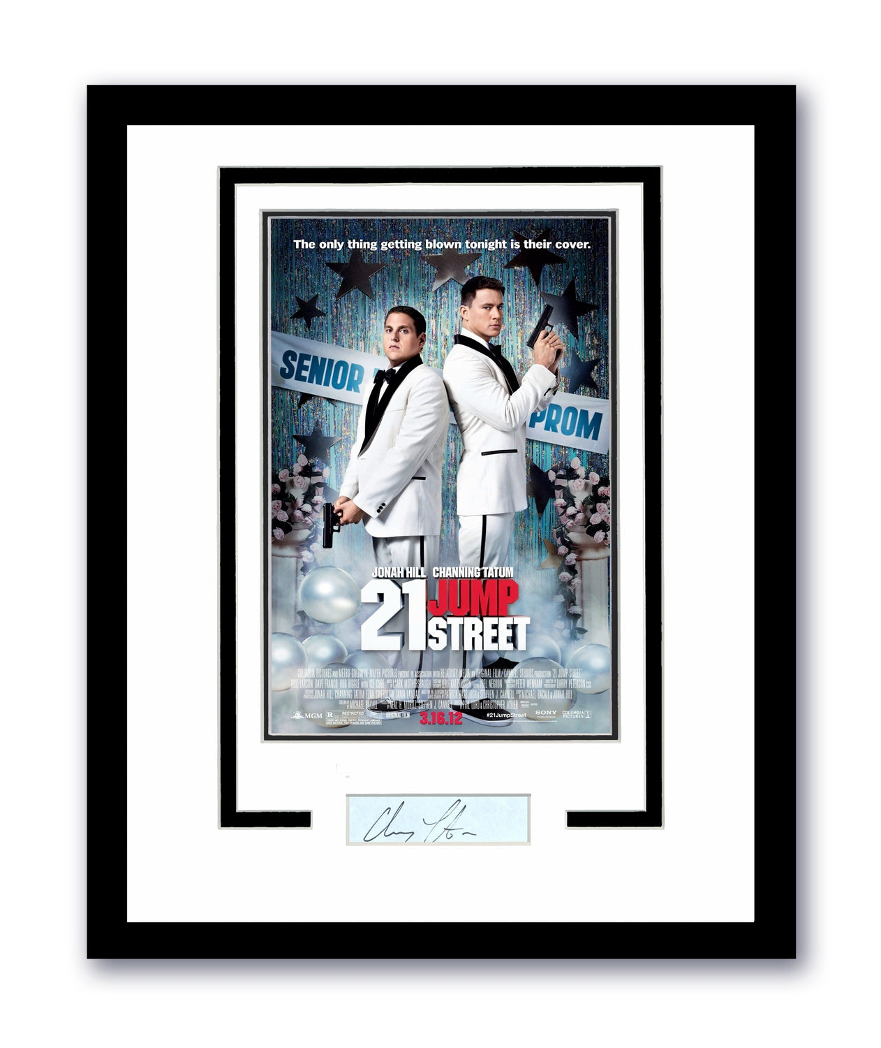 21 Jump Street Channing Tatum Autographed Signed 11x14 Framed Poster Photo ACOA 3