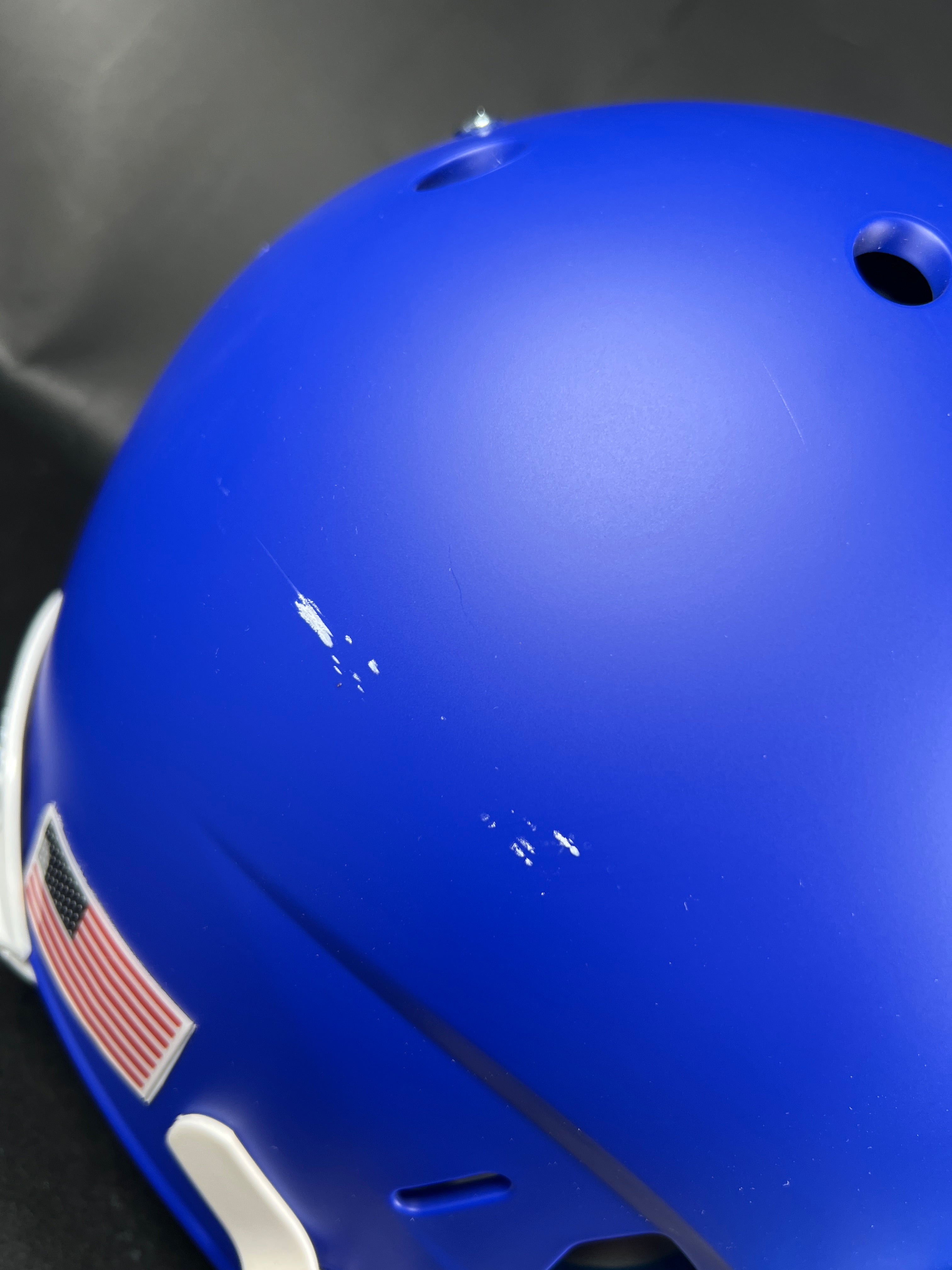 blank blue football helmet 40% OFF Schutt Blank Royal Blue Matte Full Size Football Helmet – Zobie Productions