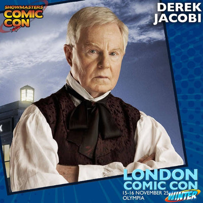 Derek Jacobi Official Autograph Mail-In Service - London Comic Con Winter 2025