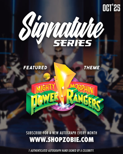 Zobie Signature Series - Monthly Autograph Subscription
