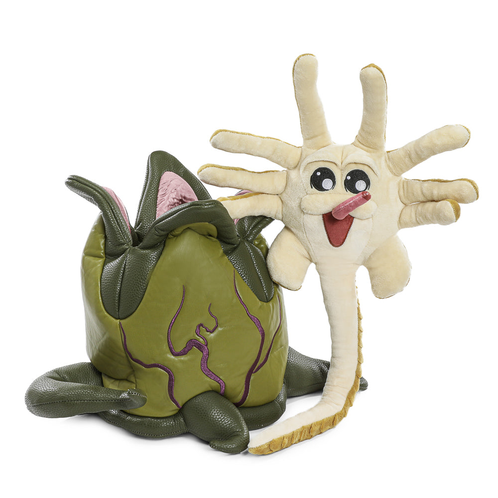 ALIEN LIGHT-UP EGG AND FACEHUGGER INTERACTIVE PLUSH SET (Pre-Order)