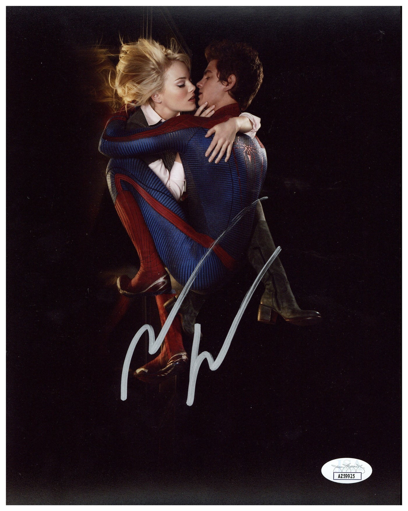 ANDREW GARFIELD SIGNED 8X10 PHOTO Spider-Man Autograph JSA COA #2