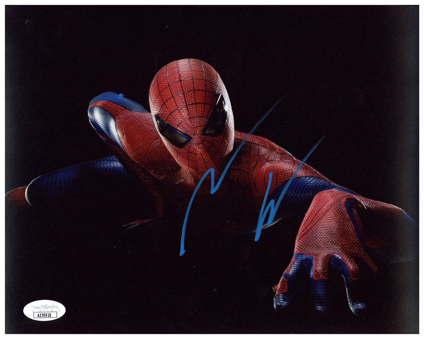 ANDREW GARFIELD SIGNED 8X10 PHOTO Spider-Man Autograph JSA COA