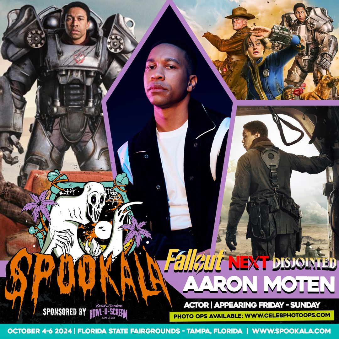 Aaron Moten Official Autograph Mail-In Service - Spookala 2024