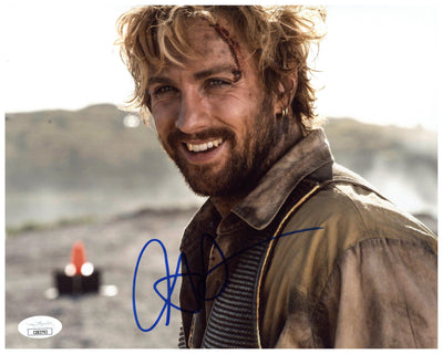 Aaron Taylor-Johnson Signed 8x10 Photo The Avengers: Age of Ultron Autographed JSA 4