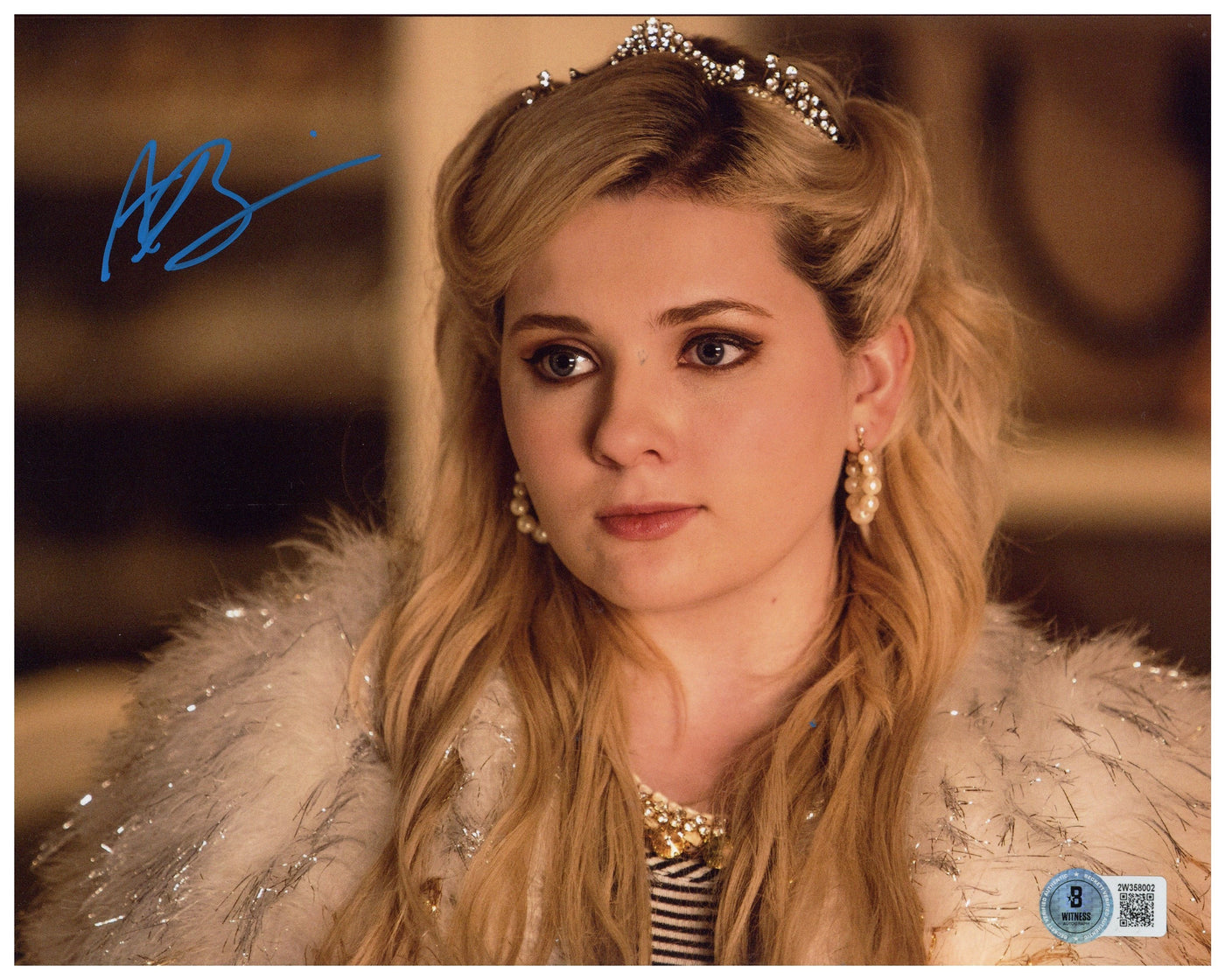 Abigail Breslin Signed 8x10 Photo Scream Queens Autographed BAS COA