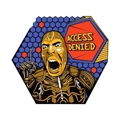 "Access Denied" Rare Enamel Pin - Limited Release