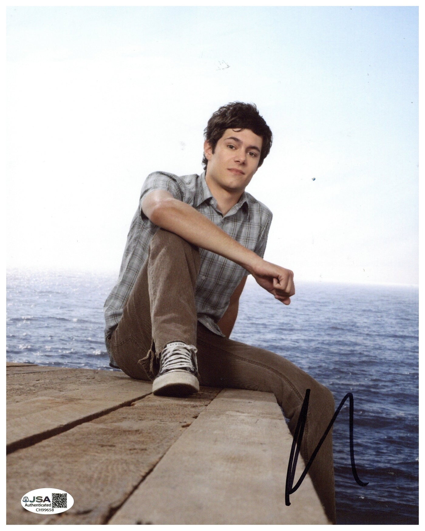 Adam Brody Signed 8x10 Photo The O.C. Autographed JSA COA