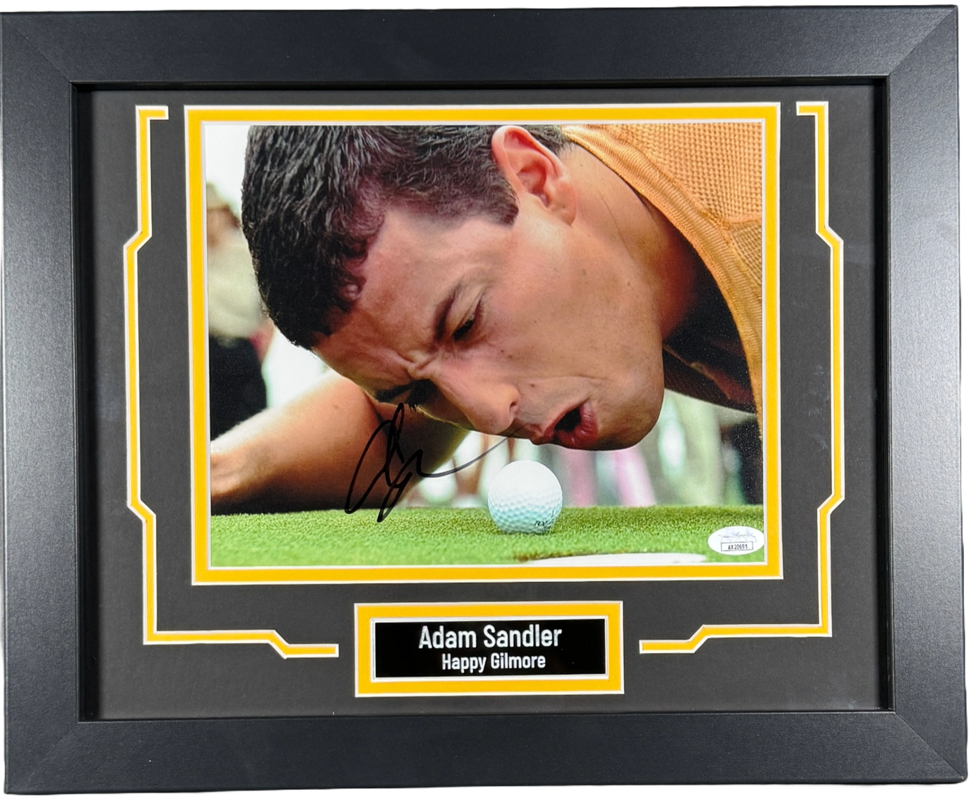 Adam Sandler Signed 8x10 Photo Happy Gilmore Framed Autographed JSA COA