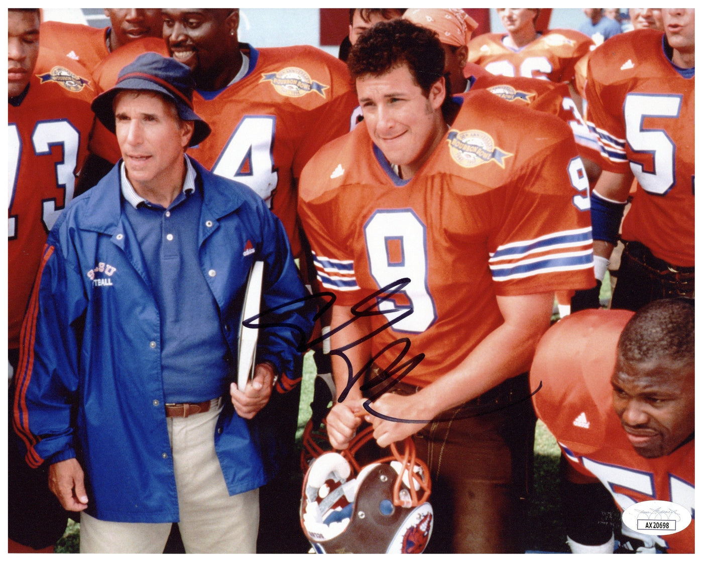 Adam Sandler Signed 8x10 Photo The Waterboy Authentic Autographed JSA COA #2