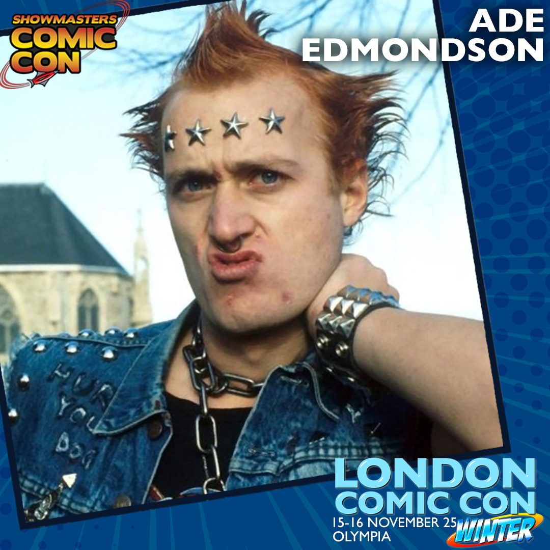 Ade Edmondson Official Autograph Mail-In Service - London Comic Con Winter 2025
