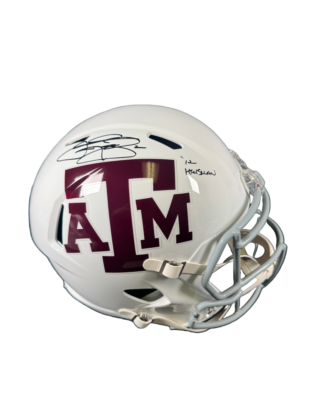 Johnny Manziel Signed Texas A&M Aggies F/S Speed Helmet Autographed BAS COA