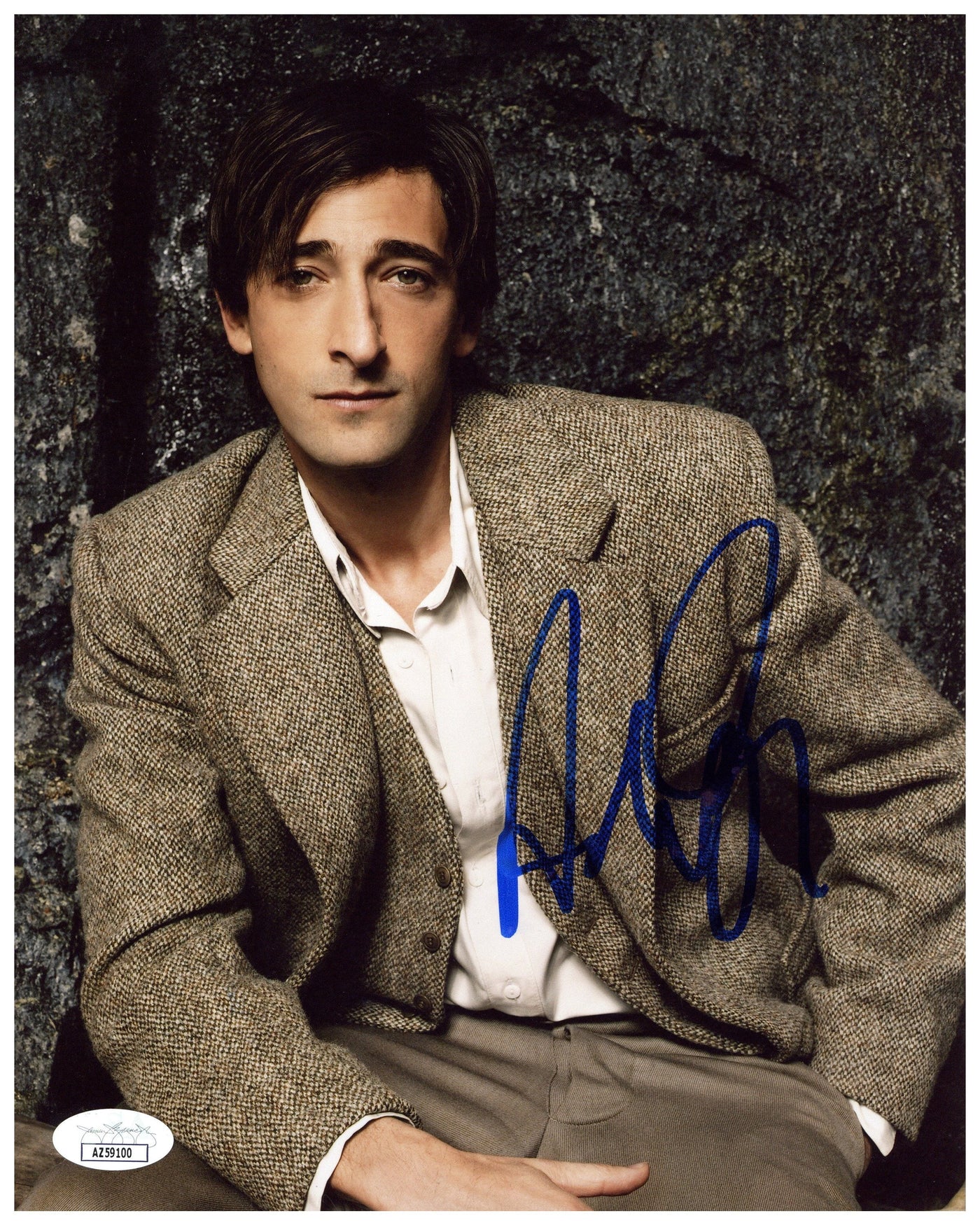 Adrien Brody Signed 8x10 Photo The Pianist Autographed JSA COA