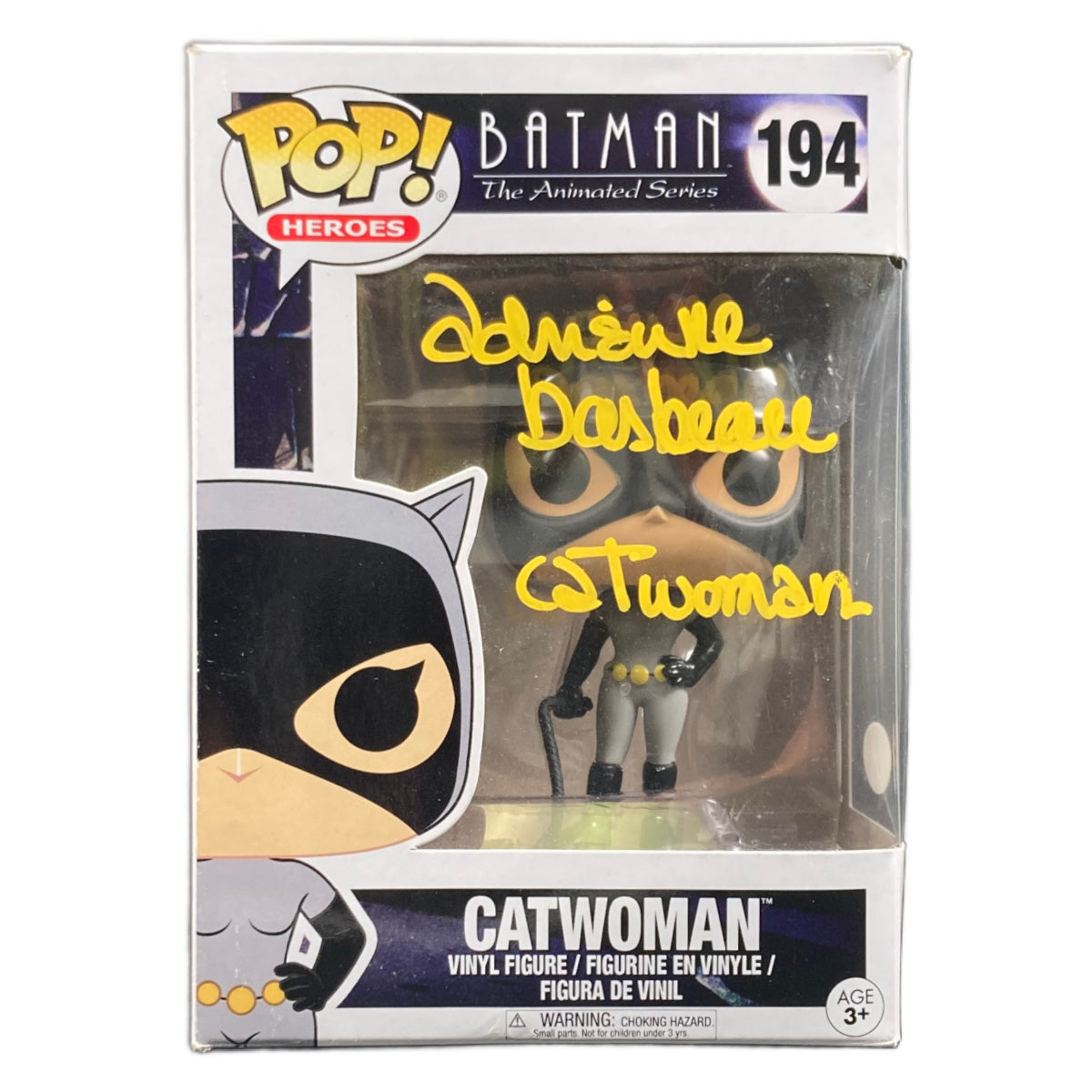 Adrienne Barbeau Signed Funko POP Batman The Animated Series Catwoman JSA