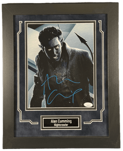 Image of Alan Cumming Signed Custom Framed 8x10 Photo X-Men Nightcrawler JSA COA