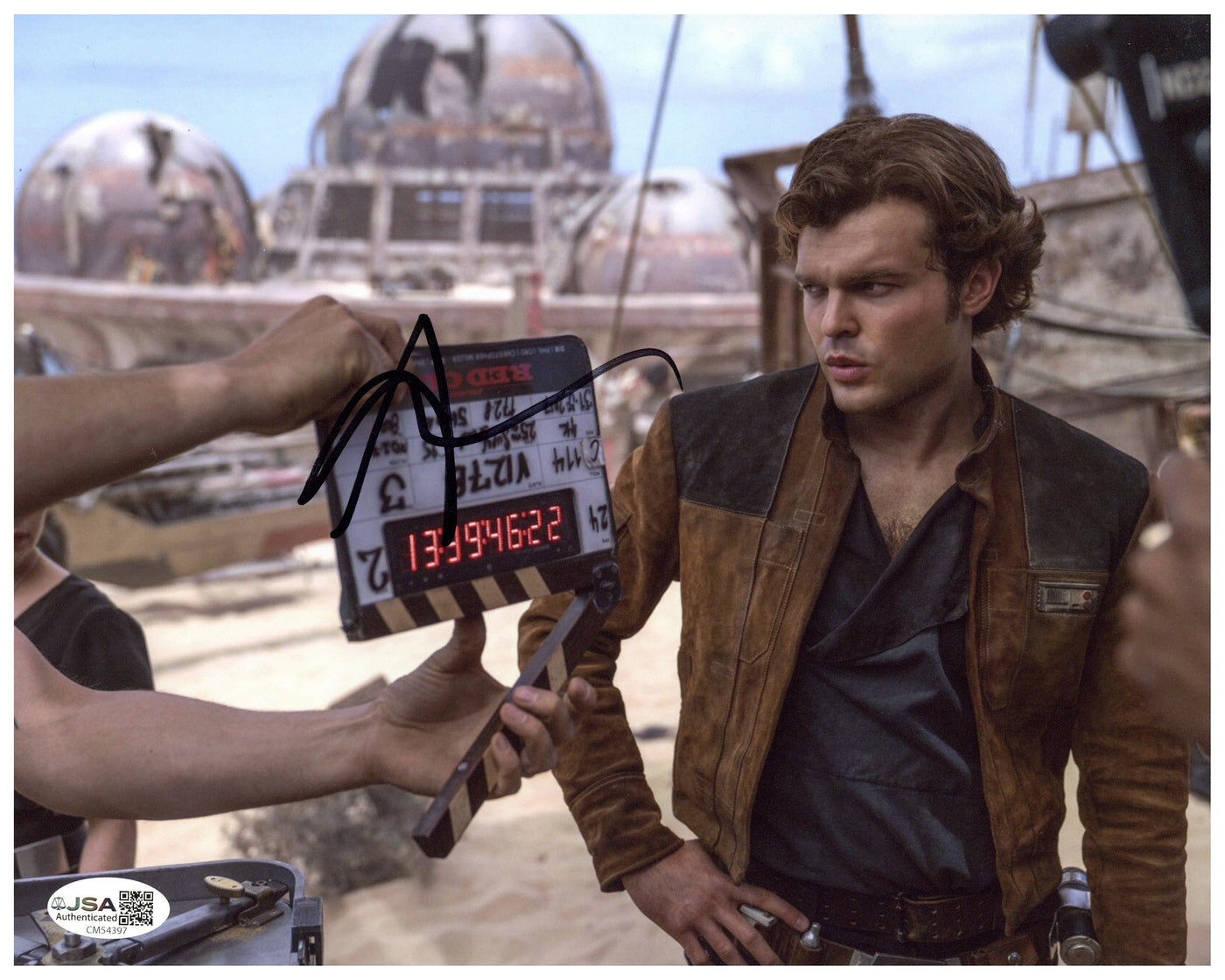 Alden Ehrenreich Signed 8x10 Photo Han Solo Star Wars Autographed