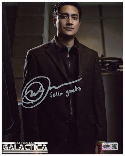 Alessandro Juliani Signed 8x10 Photo Battlestar Galactica Autographed JSA COA