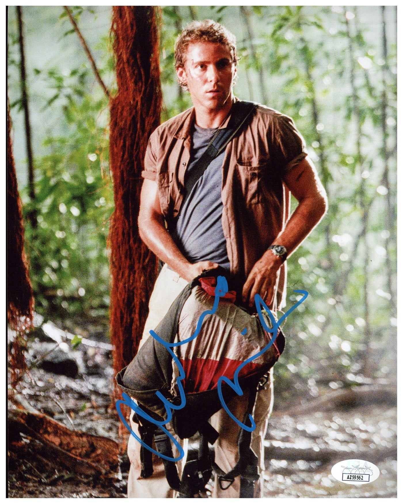 Alessandro Nivola Signed 8x10 Photo Jurassic Park III Autographed JSA COA