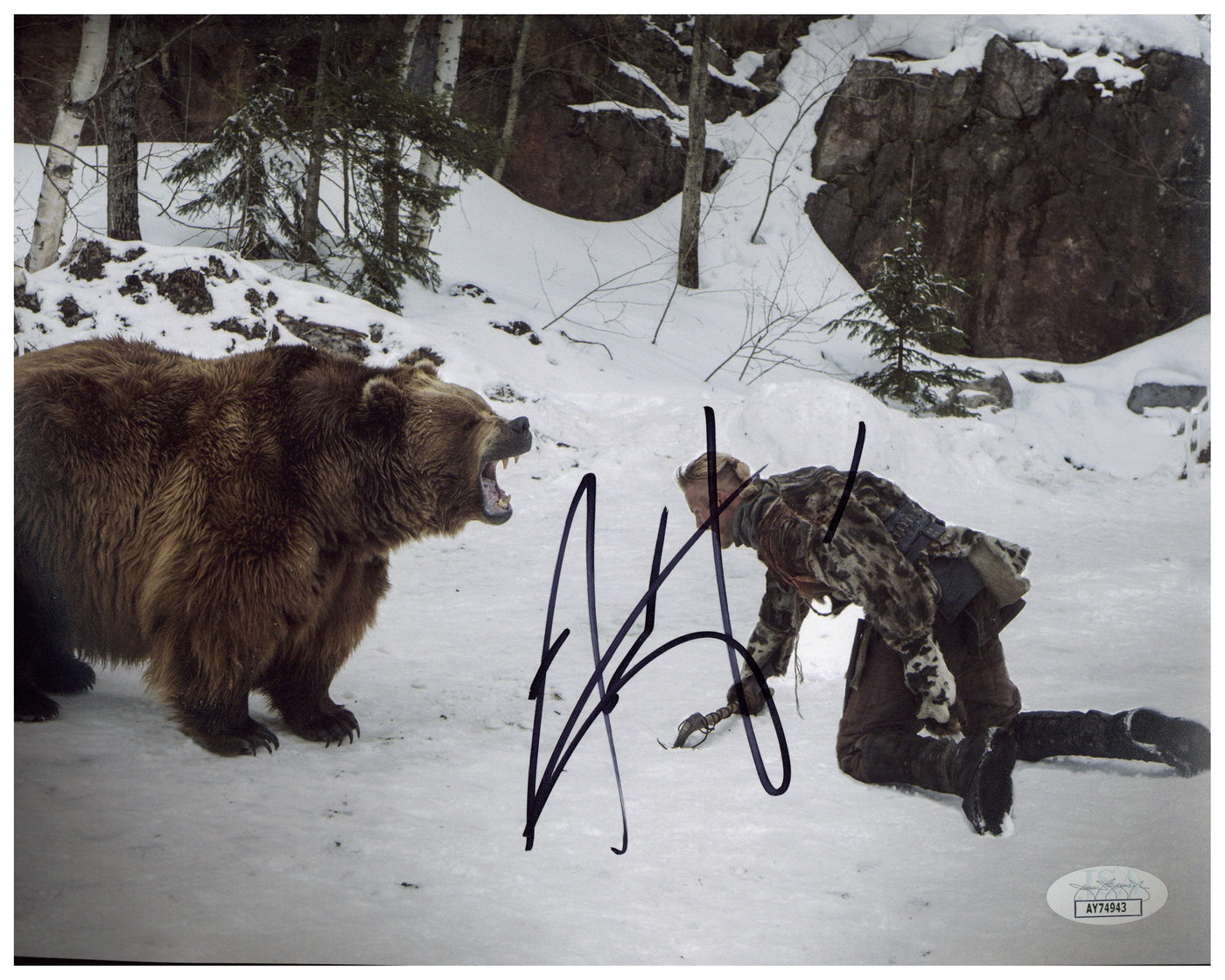 Alexander Ludwig Signed 8x10 Photo Vikings Authentic Autographed JSA COA #2