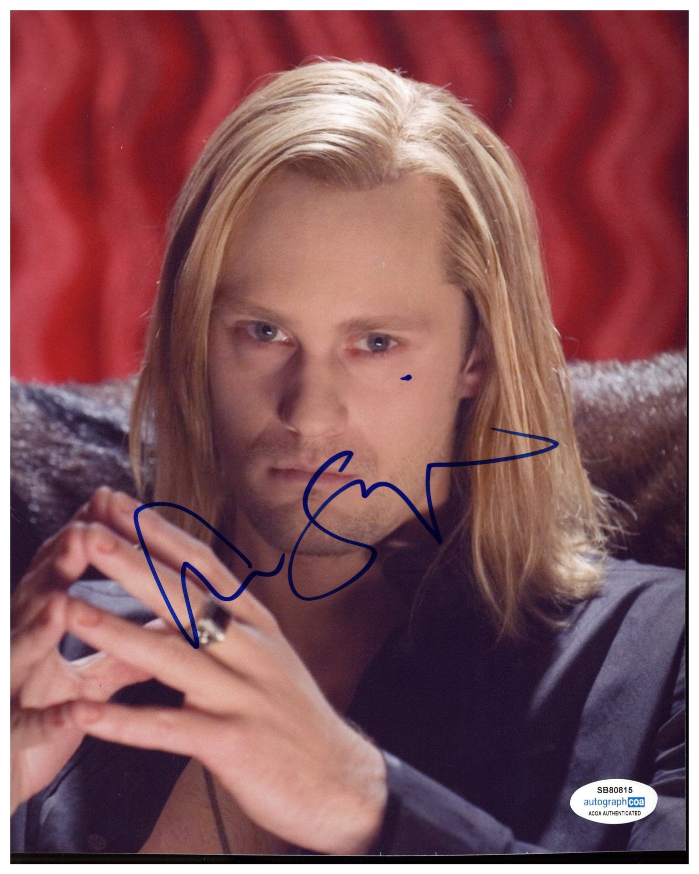 Alexander Skarsgård Signed 8x10 Photo TRUE BLOOD Autographed AutographCOA 2