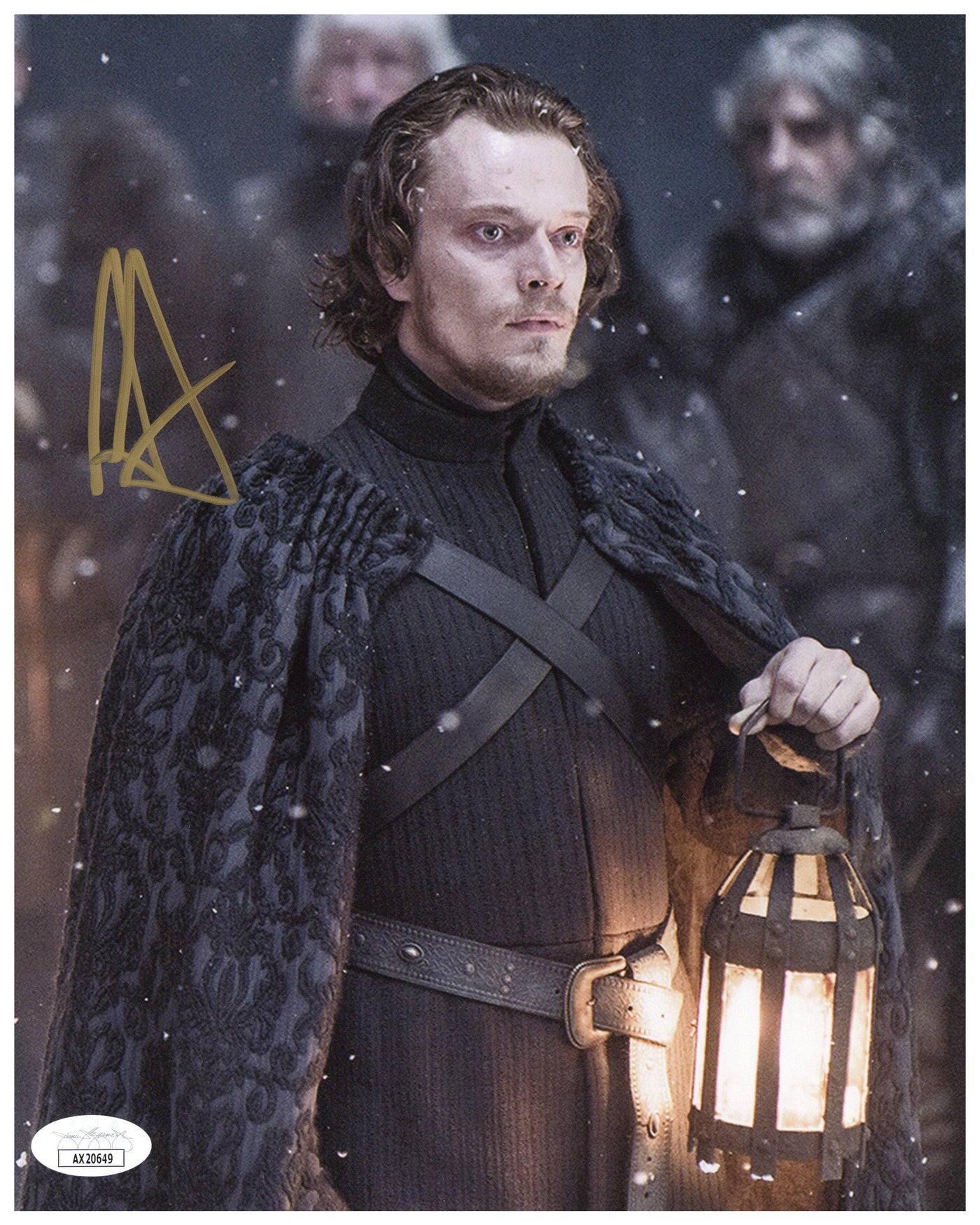 Alfie Allen Autograph 8x10 Photo Game of Thrones Theon Greyjoy Signed JSA COA #1