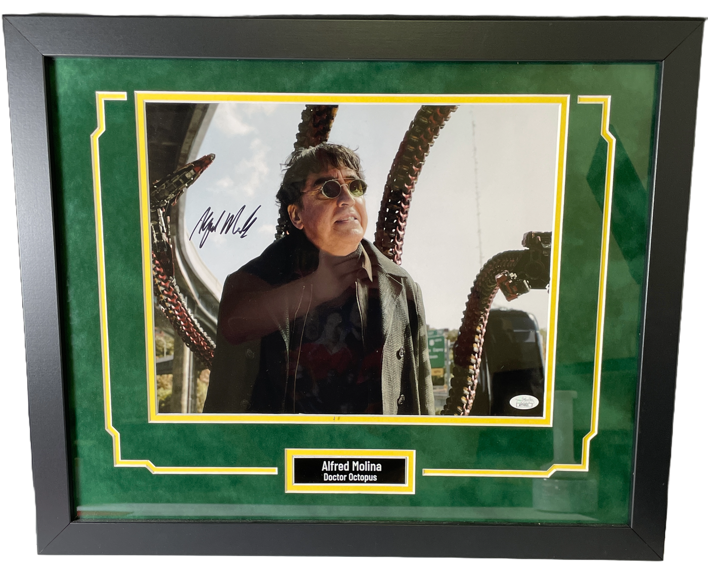 Alfred Molina Signed Framed 11x14 Photo Spider-Man DOC OCK Autographed JSA COA