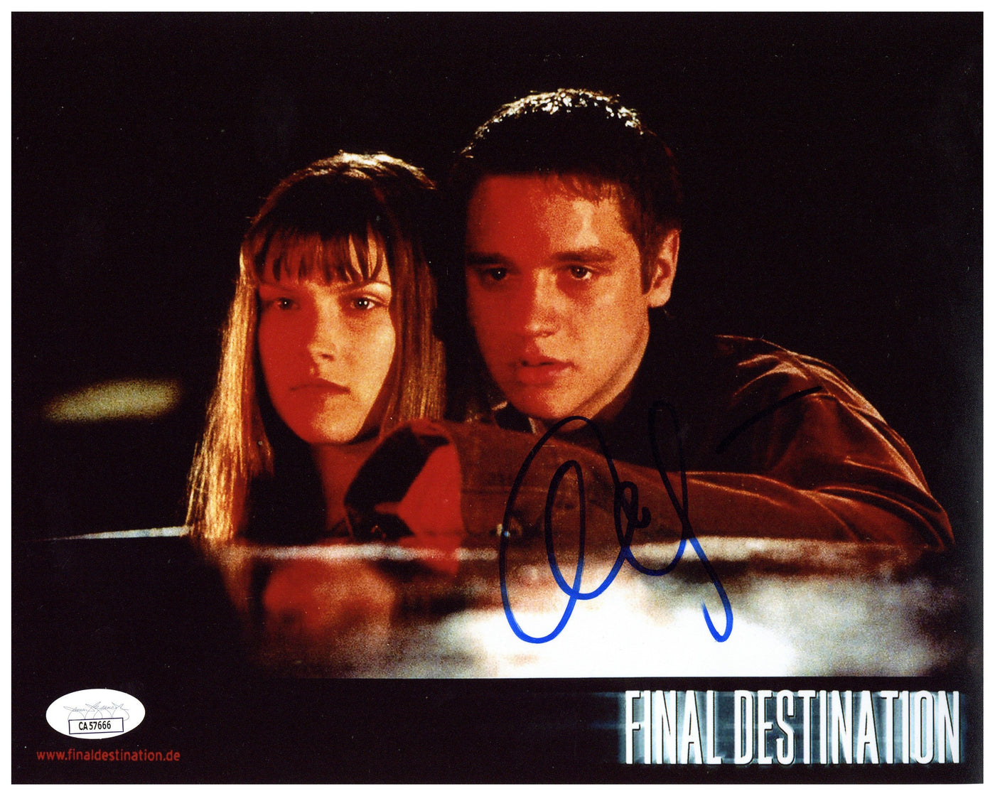 Ali Larter Signed 8x10 Photo Final Destination Autographed JSA COA