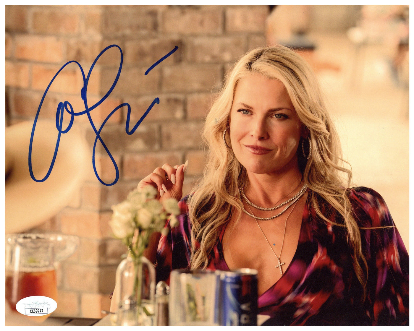 Ali Larter Signed 8x10 Photo Landman Angela Norris Autographed JSA COA