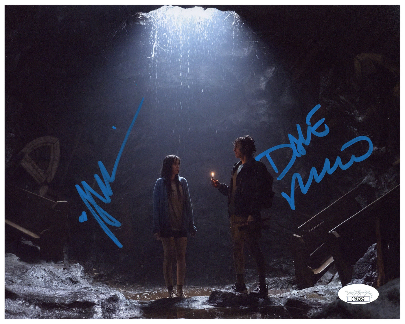 Alison Brie & Dave Franco Signed 8x10 Photo Together Autographed JSA COA 2