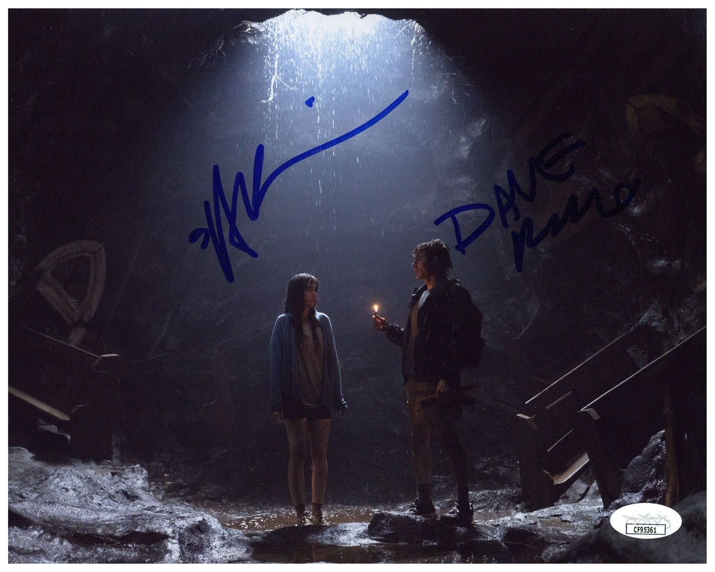 Alison Brie & Dave Franco Signed 8x10 Photo Together Autographed JSA COA