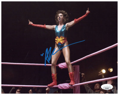 Alison Brie Signed 8x10 Photo GLOW Autographed JSA COA